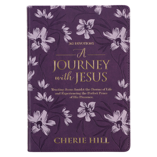 A Journey With Jesus Faux Leather Devotional