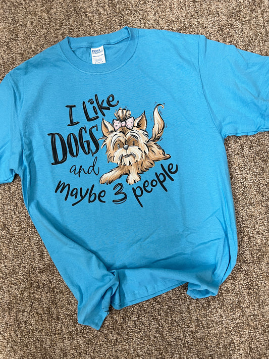 Dogs and Maybe 3 People Graphic Tee