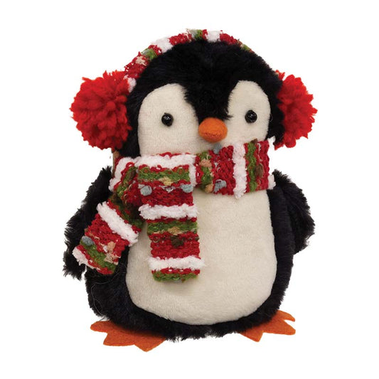 Christmas Penguin with Earmuffs