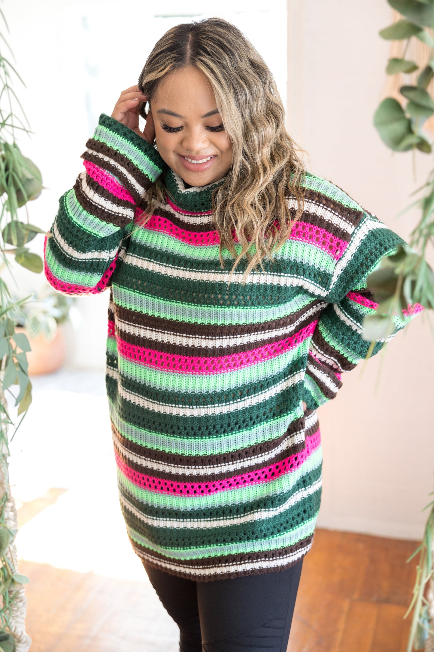 Neon Lights Knit Sweater