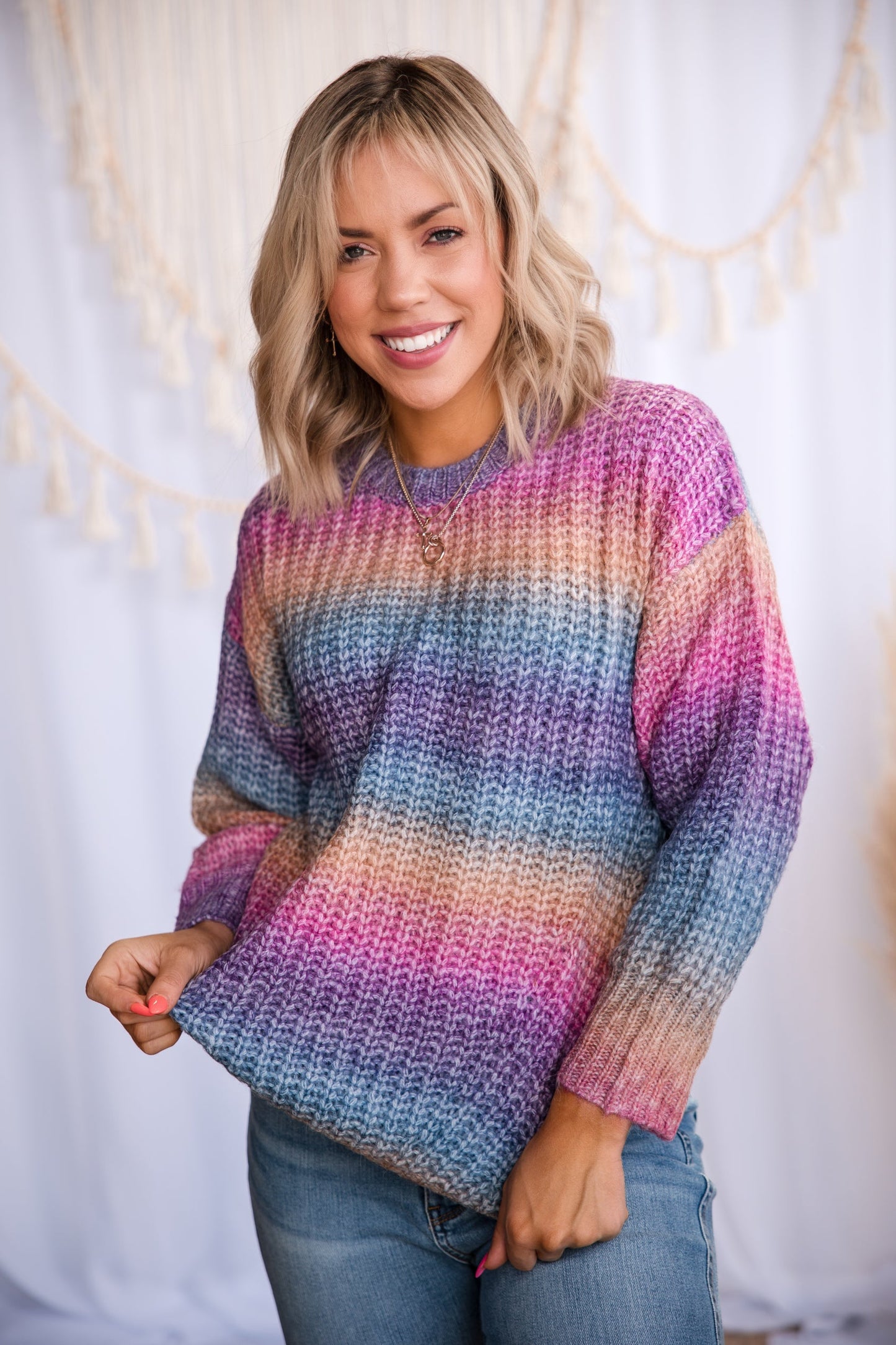 Color Craze - Kitted Sweater