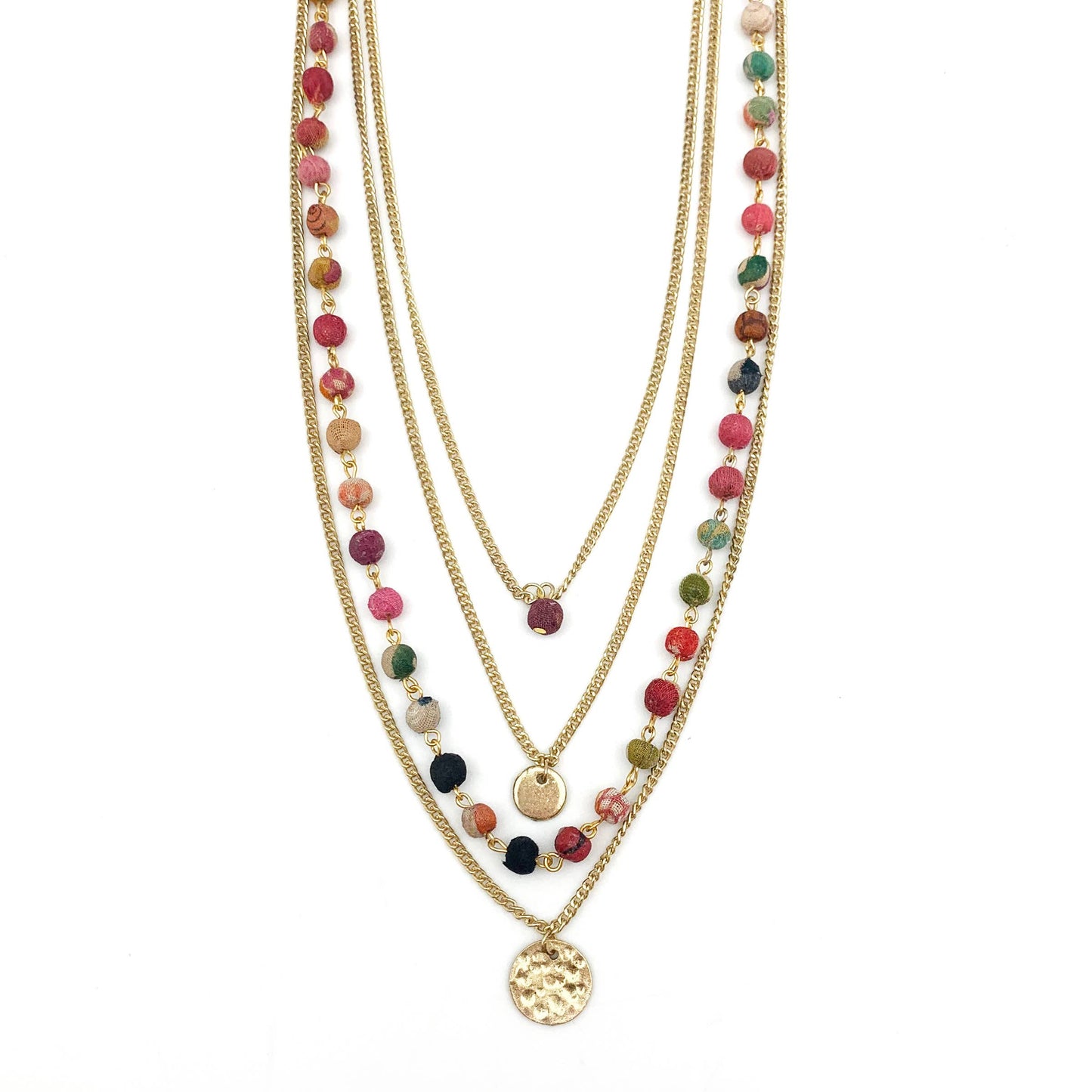 Aasha Strand Layered Necklace