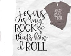 Jesus is My Rock Tee